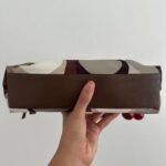 Y2K Coach Brown Olive Monogram Bag - Image 3