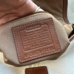 Vintage Y2K Coach White Leather Mini Soho Shoulder Bag - Image 8