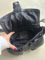 Vintage Y2K Coach Black Square Soho Leather Shoulder Bag - Image 7