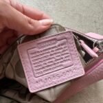 Vintage Y2K Coach Pink Pebbled Leather Shoulder Bag - Image 3