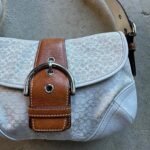 Vintage Y2K Coach White Mini Soho Shoulder Bag - Image 2