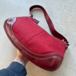 Vintage Y2K Coach Red Soho Shoulder Bag - Image 3