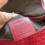 Vintage Y2K Coach Red Soho Shoulder Bag - Image 4