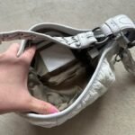 Vintage Y2K Coach Quilted White Hobo Shoulder Bag - Image 4