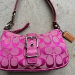 Vintage Y2K Coach Pink Hampton Shoulder Bag - Image 2