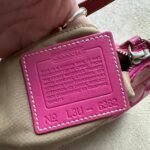 Vintage Y2K Coach Pink Hampton Shoulder Bag - Image 4