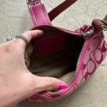 Vintage Y2K Coach Pink Hampton Shoulder Bag - Image 6
