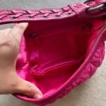 Vintage Y2K Coach Quilted Pink Hobo Shoulder Bag - Image 3