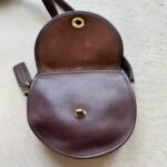 Vintage Coach Brown Leather Watson Crossbody Bag - Image 4
