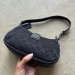 Vintage Y2K Coach Black Mini Hampton Shoulder Bag - Image 2
