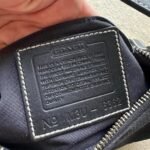 Vintage Y2K Coach Black Mini Hampton Shoulder Bag - Image 3