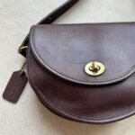 Vintage Coach Brown Leather Watson Crossbody Bag - Image 6