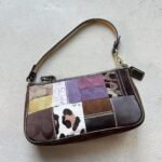 Vintage Y2K Coach Brown Demi Patchwork Shoulder Bagg
