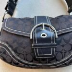 Vintage Y2K Coach Black Soho Shoulder Bag - Image 3