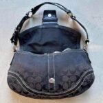 Vintage Y2K Coach Black Soho Shoulder Bag - Image 4