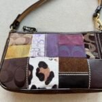 Vintage Y2K Coach Brown Demi Patchwork Shoulder Bagg - Image 5