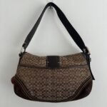 Y2K Coach brown monogram mini Soho bag - Image 3