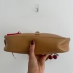 Y2K Coach tan Hamptons clip bag - Image 5