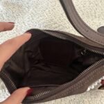 Y2K Coach brown suede mini bag - Image 7