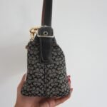 Y2K Coach black monogram bag - Image 4