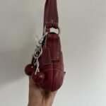 Y2K Coach red leather mini Soho bag - Image 4