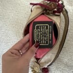 Y2K Coach gold shimmer top handle bag - Image 6