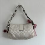 Y2K Coach white monogram Soho bag - Image 2