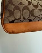 vintage authentic coach tan signature mini demi shoulder bag 🤎 - Image 6