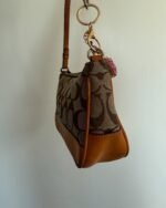 vintage authentic coach tan signature mini demi shoulder bag 🤎 - Image 5