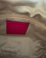 vintage authentic coach tan signature & pink leather soho shoulder bag with braided strap 🩷 two front pockets ✨ - Image 5