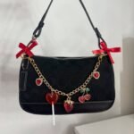 Y2K vintage mini Demi black coach shoulder bag from 2002 ❤️