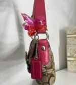 Y2K hot pink mini Demi coach shoulder bag from 2003 💞 - Image 9