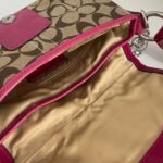 Y2K hot pink mini Demi coach shoulder bag from 2003 💞 - Image 11