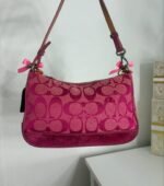 Y2K Hot Pink Mini Demi Coach Shoulder Bag (2003) 💞 - Image 2