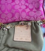 Y2K hot pink mini Demi coach shoulder bag from 2003 💞 - Image 6