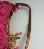 Y2K hot pink mini Demi coach shoulder bag from 2003 💞 - Image 7