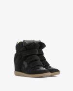 Bekett leather wedge sneakers - Image 3