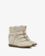 Bekett leather wedge sneakers - Image 3