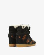 Bekett leather wedge sneakers - Image 2