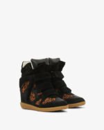 Bekett leather wedge sneakers - Image 3