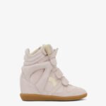 Bekett leather wedge sneakers