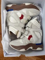 isabel marant sneakers BALSKEE SNEAKERS balskee high-top leather wedgew - Image 2