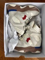 isabel marant sneakers BALSKEE SNEAKERS balskee high-top leather wedgew - Image 7