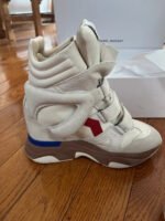 isabel marant sneakers BALSKEE SNEAKERS balskee high-top leather wedgew - Image 4